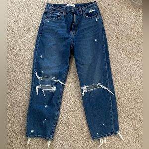 Abercrombie mom jeans